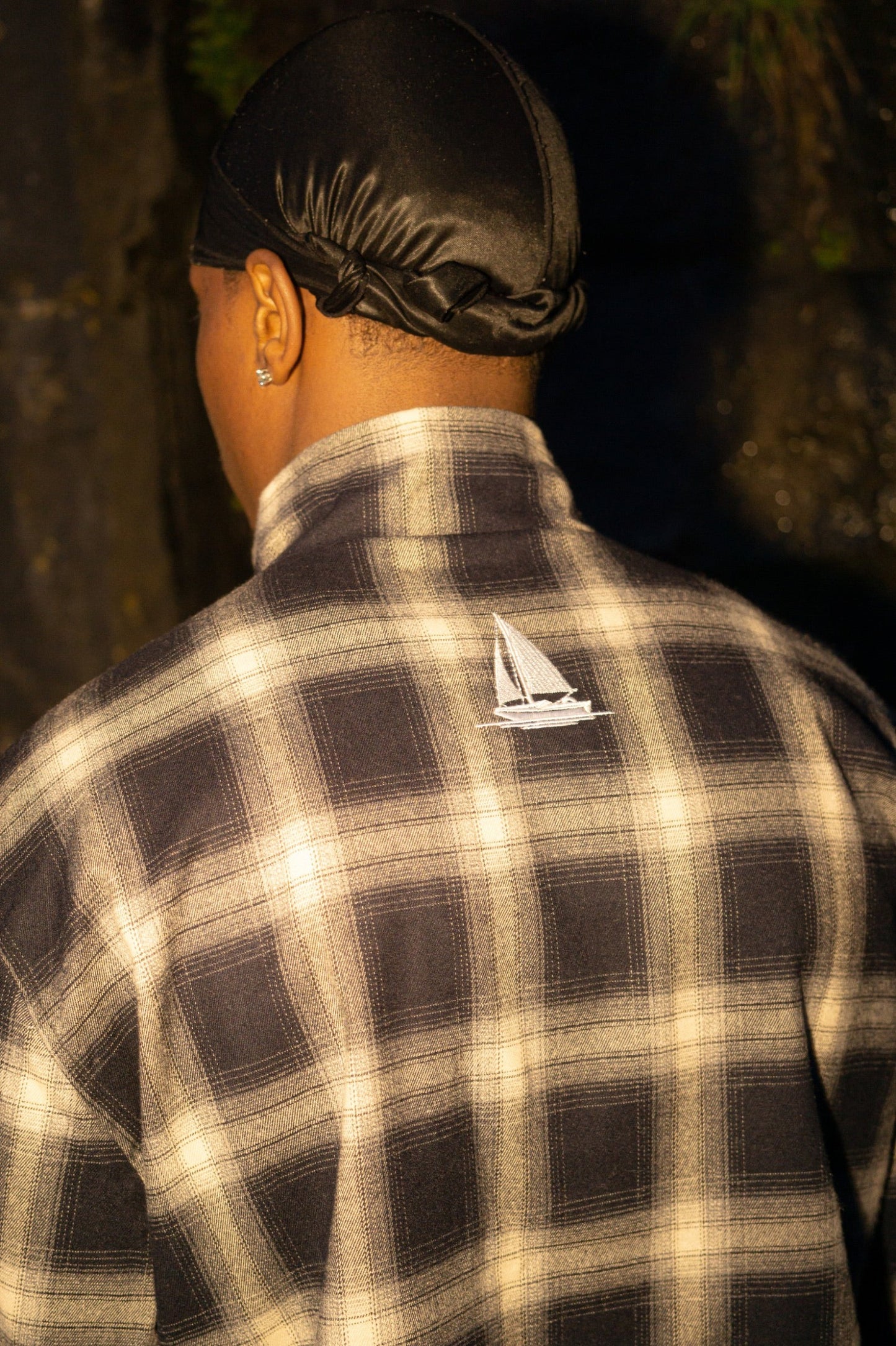 Plaid Trucker Zip Up